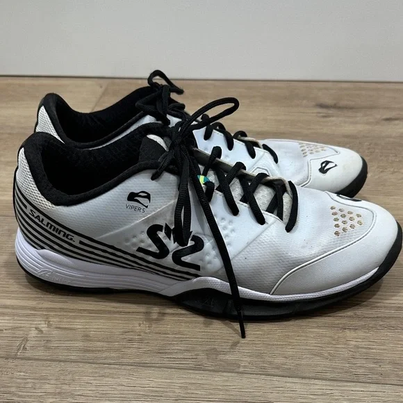 Salming Viper 5 Indoor Court shoe Volleyball Handball squash athletic floorball - Picture 4 of 7